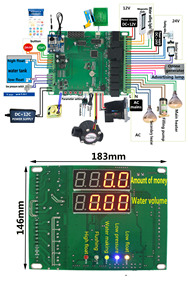 Placa de Control Inteligente para Máquina Expendedora de Agua LFT LFT-IOT02, Material Plástico, 1 OZ de Cobre, Grosor de 1.6mm, Acepta Monedas/Tarjetas - Product Image 2