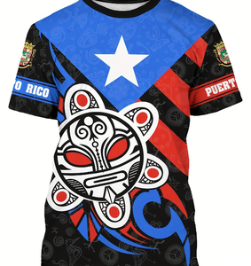 Camiseta de Hombre de Moda Personalizada con Envío Directo, Estilo Urbano, Tela de Poliéster Transpirable - Product Image 3