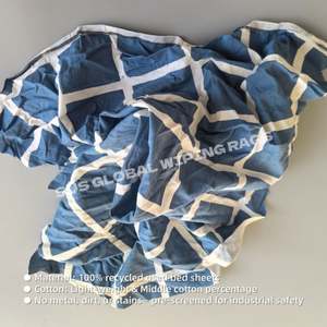 Trapos de Algodón de Grado A con Súper Absorción de Agua y Aceite, Trapos de Colores Mezclados para Limpieza Industrial y Marina - Product Image 4