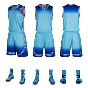 Conjunto de Uniforme de Baloncesto con Logotipo y Números Personalizados para Niños, Hombres, Transpirable, de Secado Rápido y Talla Grande - Product Image 4