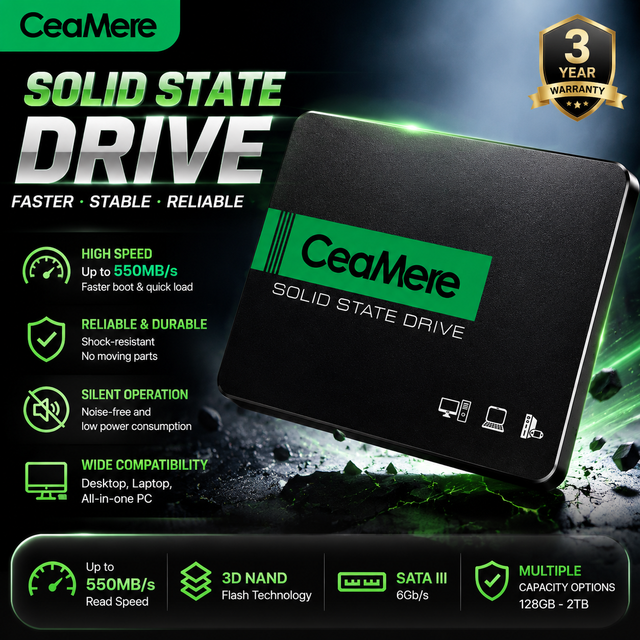Wholesale Used SATA SSD 2.5'' 128GB Data Wiped Clean Internal Solid State Drive with Encryption for Laptop/PC 256GB SSD Capacity
