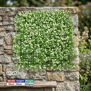 Panel de Césped Artificial para Jardín Vertical - Material HDPE/Polímero, 50 cm de Altura, Ecológico, Uso Interior/Exterior - Product Image 2