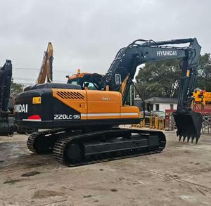 รถขุดฮุนได 220LC-9S มือสอง สภาพดี รักษาการบำรุงรักษาอย่างดี อุปกรณ์ก่อสร้างมือสอง - Product Image 2