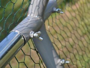 Çevre dostu galvanizli Metal tel örgü Pet House tavuk kümesi kafes ile katı desen ve anti-ultraviyole kapak - Product Image 6