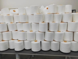 Benang HongQu <span class=keywords><strong>100</strong></span>% Polyester Ring <span class=keywords><strong>Spun</strong></span> untuk Menjahit 40/2 40/3 Benang Putih Mentah dengan Kekuatan Tarik Tinggi dan Ramah Lingkungan - Product Image 5