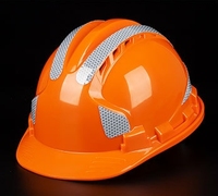 Casque de Sécurité Style JSP en Matériau ABS pour Construction Industrielle avec Bande Réfléchissante