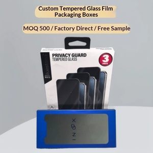 Cajas Protectoras para Pantallas de Teléfono Impresas Personalizadas con Ganchos, Empaque de Cartulina Blanca para Exhibición en Tiendas - Product Image 4