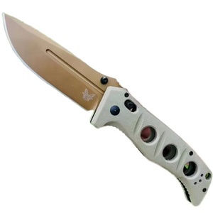 Couteau de poche tactique pliable OEM personnalisable en acier inoxydable, lame non réglable de 3,5 mm d'épaisseur, G10, chasse, bricolage - Product Image 1