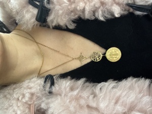 Collier Yiwu Aceon en acier inoxydable avec breloques découpées : Nœud Celtique, Croix, Trois Nœuds, Nœud de <span class=keywords><strong>Sorcière</strong></span>, Cube de Metatron, Saint Benoît - Product Image 6