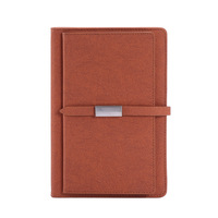 Carnet de notes en cuir A5 personnalisable avec logo et boîte – Vente en gros