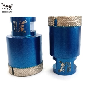 Punta da trapano con anima da vicolo con formica brasata a grana diamantata con foro profondo lavello - Product Image 2