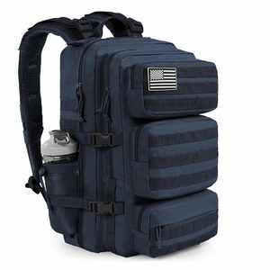 Sac à dos de randonnée de luxe 50L, robuste, imperméable, tactique, avec doublure en polyester pour hommes - Product Image 3