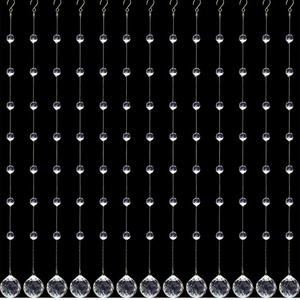 Wedding Crystal Bead Curtain String <b>Ceiling</b> Decoration Wedding Decoration Bead Curtain - Product Image 4