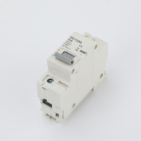 Disjoncteur miniature DC/125A 1P 63A 500V DC MCB 6kA 10kA IEC60947-2 CE pour système solaire photovoltaïque