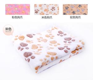 Automne hiver Double face chien couverture Cage épais polaire tapis pour animaux de compagnie vêtements avec motif imprimé chenil Pad pour chiens lit - Product Image 3