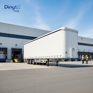 Semirremolque con Lona Lateral de 40/45/53 pies con Puerta Lateral Abatible, Cortinas <span class=keywords><strong>Tautliner</strong></span>, Material de Acero, en Venta - Product Image 5