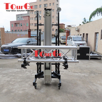 Soporte para altavoz, torre de elevación para rendimiento, matriz de líneas, precio de fábrica