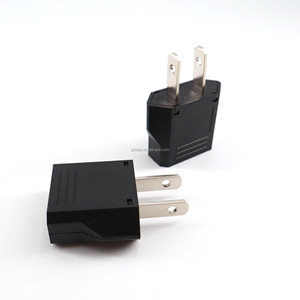 Adaptadores de viaje de 2 pines de Europa a EE. UU. Enchufes de alimentación portátiles Mini convertidores de viaje - Product Image 5