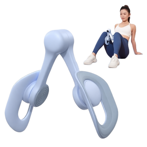 Yrxt Allenatore Regolabile in Legno per Muscoli del Pavimento Pelvico e Interno Coscia, per <span class=keywords><strong>Esercizi</strong></span> a Casa e Rafforzamento Femminile (Blu) - Product Image 1