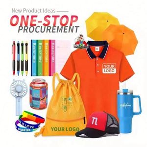 Promotional Items Custom Logo Promotional Gift Set Includes Office Supplies T-Shirt Kettle Silk Screen Printed Plastic Material - Product Image 2