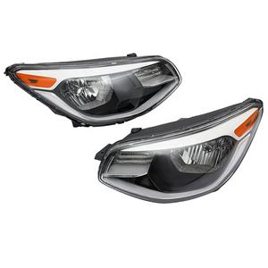 Nouveau 2014-2019 pour Kia Soul halogène phare assemblage boîtier noir 6000k couleur conduite tête lampe lumière 92101B2270 92102B2270 - Product Image 3