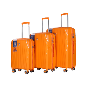 Custom Large Aluminium <strong>Trolley</strong> 20 24 28 PP Suitcase Luggage Sets with TSA Lock Travel Suitcase - Product Image 5