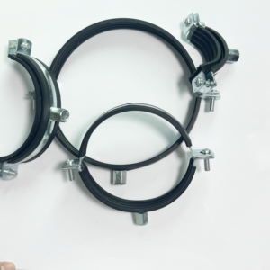 Morsetto per Tubi in Acciaio Inox Galvanizzato con Dadi M8+M10 e Guarnizione in Gomma, Sistema Metrico di <span class=keywords><strong>TheOne</strong></span> - Product Image 2