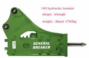 Venta Directa de Fábrica: Martillo Hidráulico de Demolición 140 para Maquinaria de Ingeniería, ¡Gran Oferta con Envío Gratis! - Product Image 2