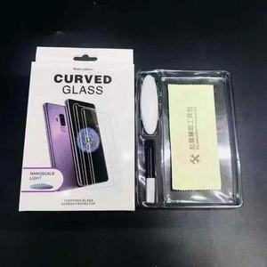 Protection d'écran en verre trempé UV avec fonction anti-traces de doigts et colle UV LED pour Samsung S23 Ultra, Redmi Note 14 <span class=keywords><strong>Pro</strong></span>+, <span class=keywords><strong>Infinix</strong></span>, Tecno - Product Image 4