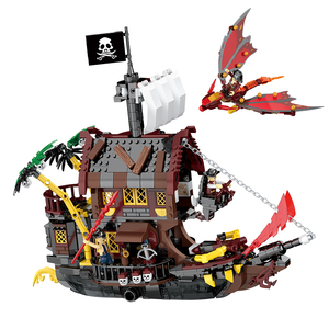 Cogo 827pcs khối xây dựng tự làm tàu gạch Đồ chơi khối đồ chơi trẻ em Xây dựng khối xây dựng bộ - Product Image 1