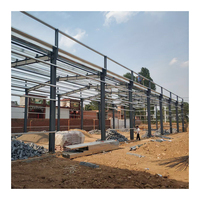 Structure de toit métallique légère à travée libre en acier pour entrepôt, structure en acier pour bâtiment de bureaux, kits de construction métallique