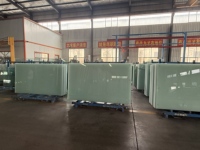 Fenêtre coulissante française en aluminium à double vitrage trempé de luxe avec moustiquaire intégrée