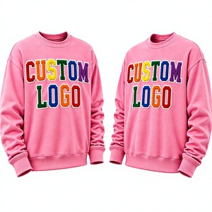 Sudadera con Cuello Redondo y Logotipo Personalizado, Unisex, Corte Regular, Informal, Otoñal, Tejida, 100% Algodón en la Parte Delantera - Product Image 3