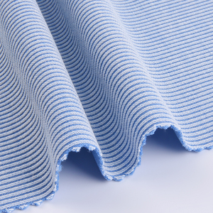 Teint uni 67% POLY 28% RAYON décontracté solide sergé Tr Polyester hommes costume Stretch TR tissu de plongée pour pantalon en gros - Product Image 6