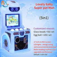 Joy2fun Machine de jeu interactive pour enfants, design robot, à monnayeur, écran LCD, pour centres commerciaux et parcs d'attractions