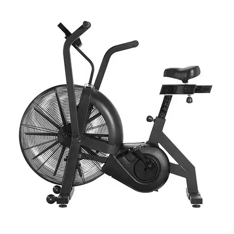 Commerciële Ventilator Hometrainer Air Bike Indoor Cycling Stationaire Fiets Fitness Apparatuur Oefening Lucht Fiets