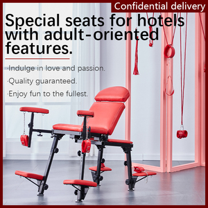 2026 NUEVO YX Equipo Sexual Multifuncional SM, Asiento Romántico Ahorrador <span class=keywords><strong>de</strong></span> Esfuerzo, Silla <span class=keywords><strong>de</strong></span> Ocho Patas Hehuan, Rojo - Product Image 3