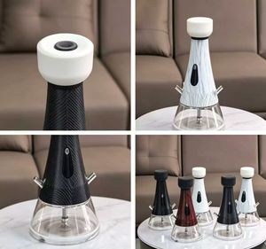 Moderna Cachimba de Botella con Base de Vidrio Mini, Pipa de Tabaco Multicolor, Pipa de Agua de Escritorio para Lounge Bar - Product Image 2