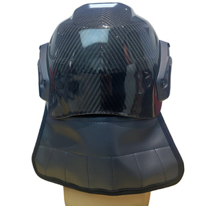 Casco de Seguridad Deportivo para Entrenamiento al Aire Libre DF08, Visera de Plástico, Material Compuesto, Cierre de Hebilla Ajustable, Equipo de Defensa Balística - Product Image 3