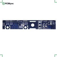 PCBSync Rogers RT/duroid 5880 1.5mm 1oz ENIG Carte de circuit imprimé radar de suivi des débris spatiaux à 10 couches