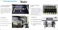 Harga Pabrik Printer Stiker Uv Dtf Ukuran A3 Printer Mini Uv Dtf 3 Head XP600/F1080-A1 Dengan Laminasi