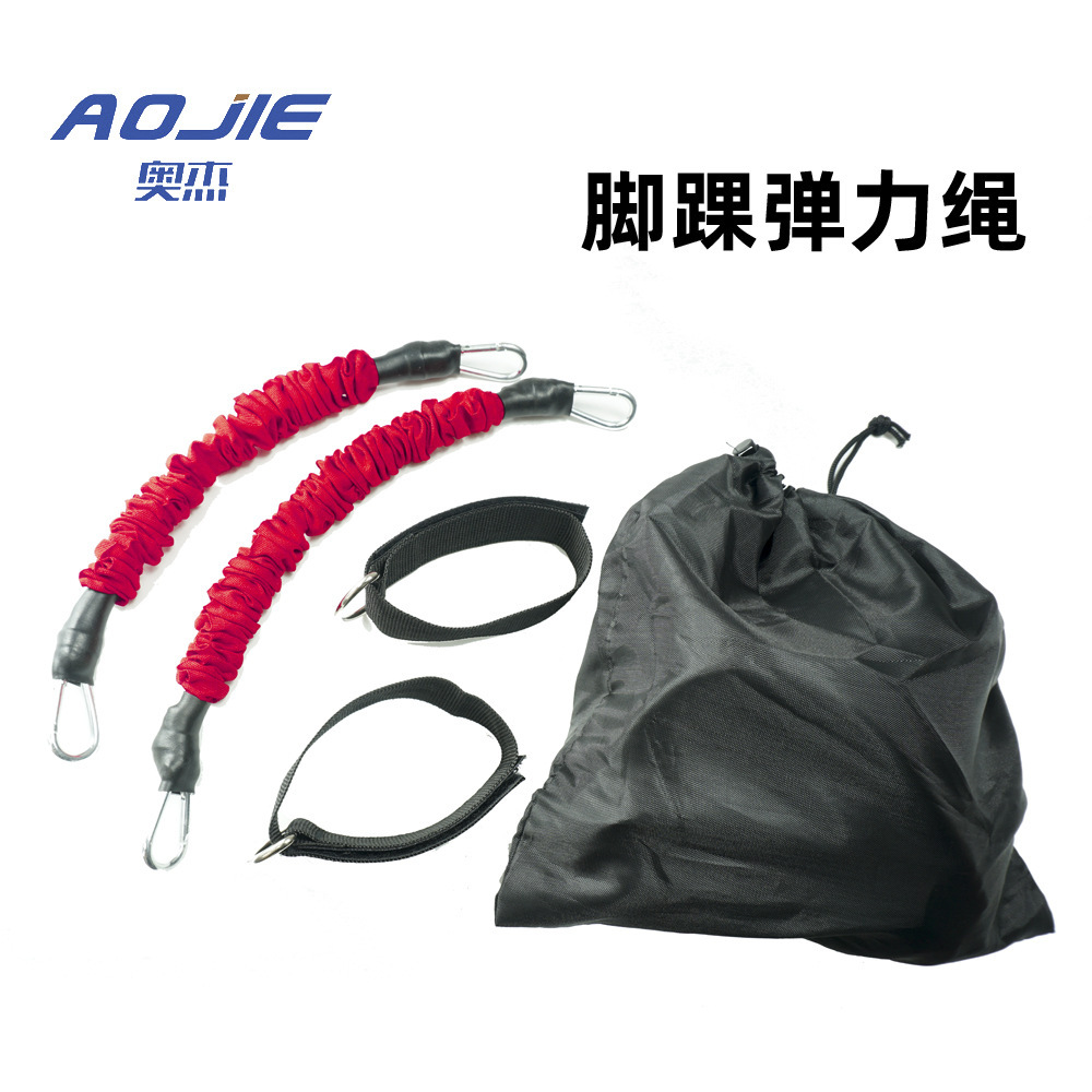 Two resistance bands [red] prevent breakage.