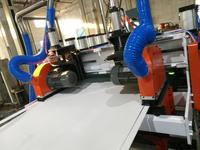 Extrudeuse plastique mousse PVC mousse WPC dépouillant/cadre de porte gratuit armoire de cuisine meubles panneau ligne de production de machines