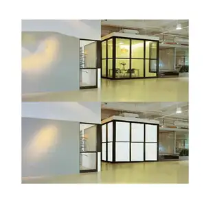 high quality pdlc film smart glass for privacy electric switchable frosted tempered laminated glass factory manufacture prices