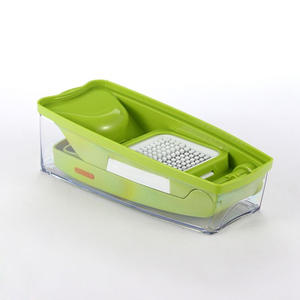 Lfgb Certification Plastic Multi Manual <b>Vegetable</b> <b>Chopper</b> Slicer Dicer - Product Image 1