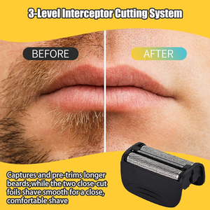 Factory OEM Electric Shaver Blade Cartridge Replacement <b>Foil</b> for Men's Rechargeable <b>Razor</b> Spare Parts - Product Image 6
