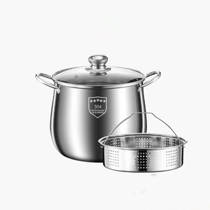 Olla Profunda y Reforzada Resistente al Calor con Doble Asa para Sopa, Guisos y Uso en Catering - Product Image 6
