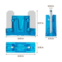 Fusible micro mini basse tension 32V 2A 3A 4A 5A 7.5A, 10A 15A 20A 25A 30A pour bloc de fusibles mini basse tension pour voitures, camions, applications marines et PC