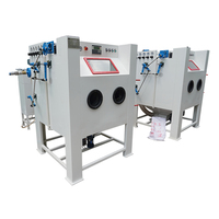 Machine de sablage de jantes en alliage d'aluminium, cabine de sablage automatique
