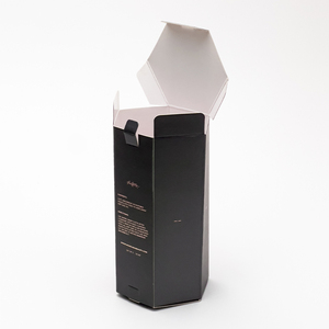 <span class=keywords><strong>Caja</strong></span> de cartón de regalo de lujo con diseño especial <span class=keywords><strong>hexagonal</strong></span> de gama alta, <span class=keywords><strong>caja</strong></span> de cartón plegable para cosméticos - Product Image 5